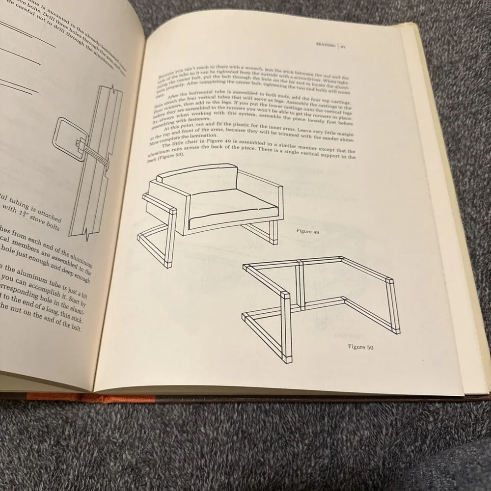 Designer Furniture Anyone Can Make William E Schremp 1972‎ Hardback Book